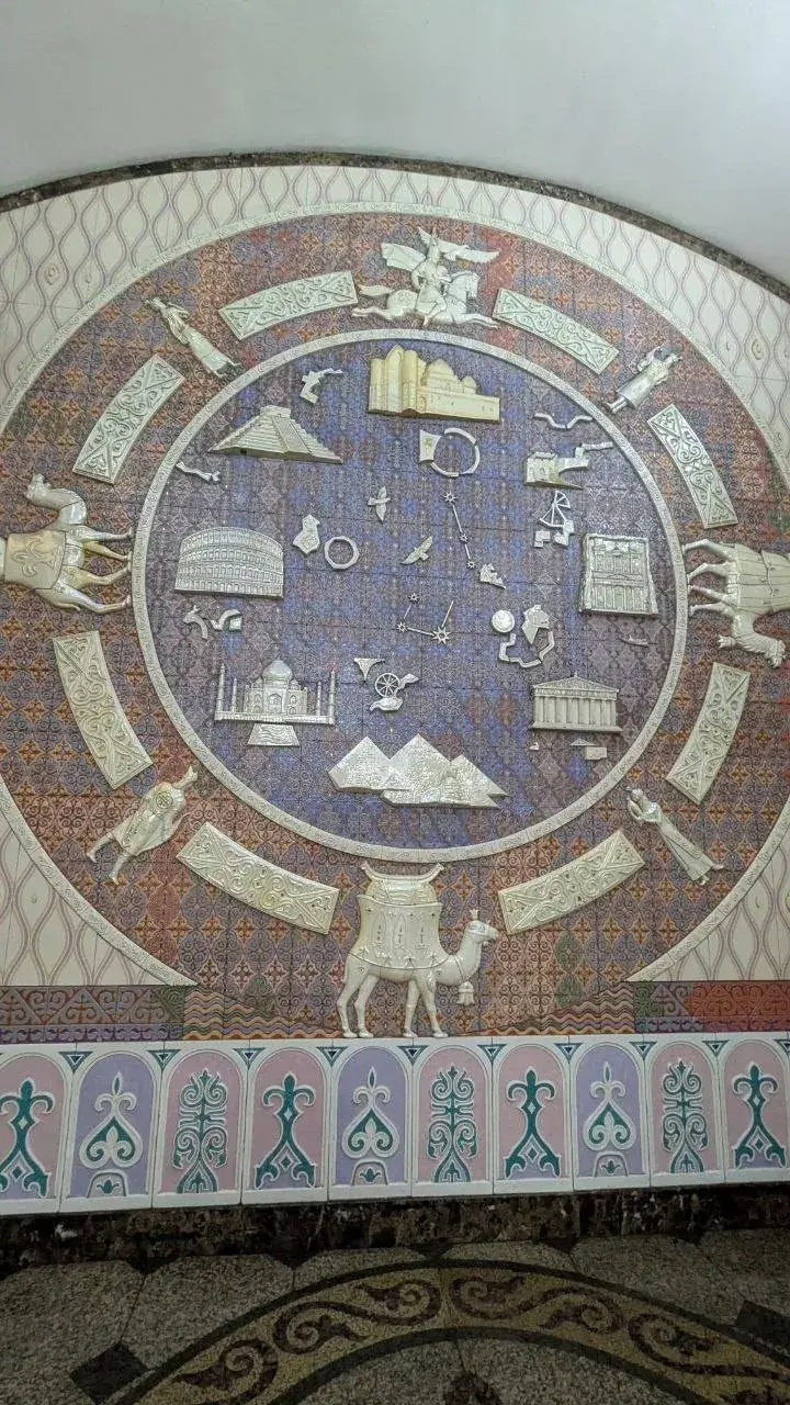 Интерьер станции метро