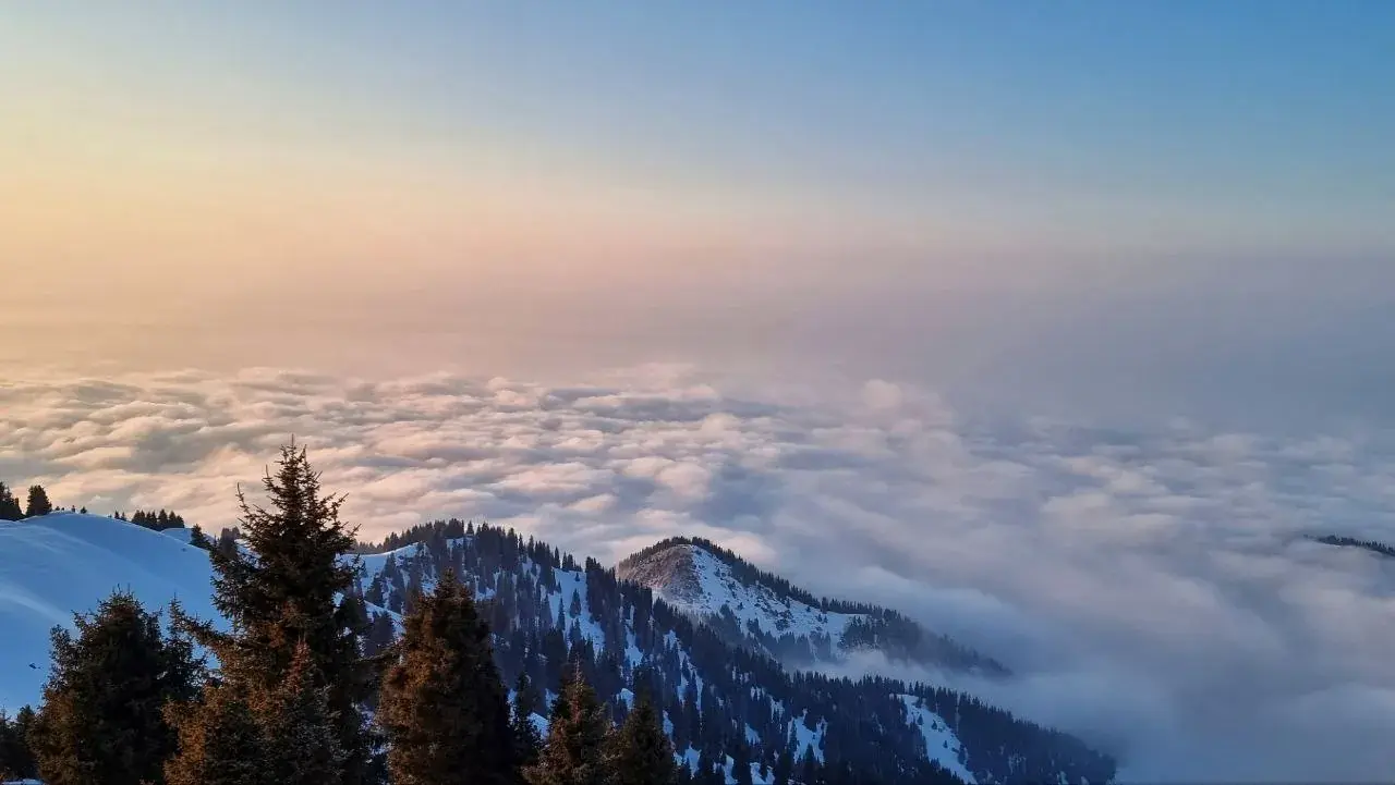 Ким-Асар зимой