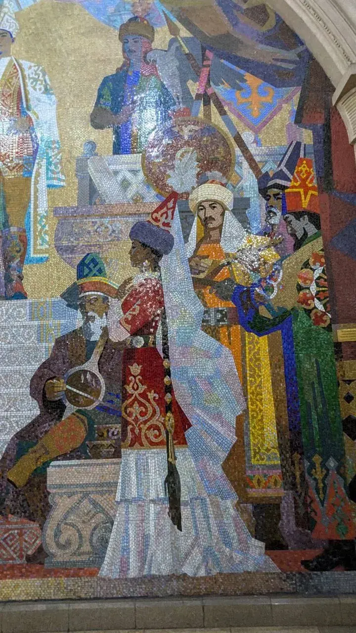 Станция метро Алматы