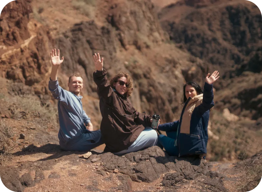 Опытный гид ведет экскурсию